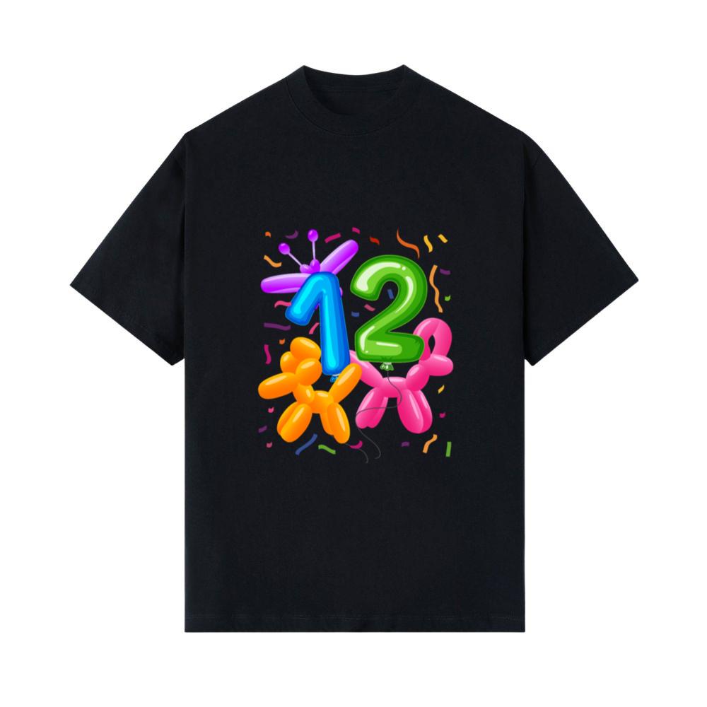 12th Birthday _ Balloon Animals Themed Birthday _ T- Shirts