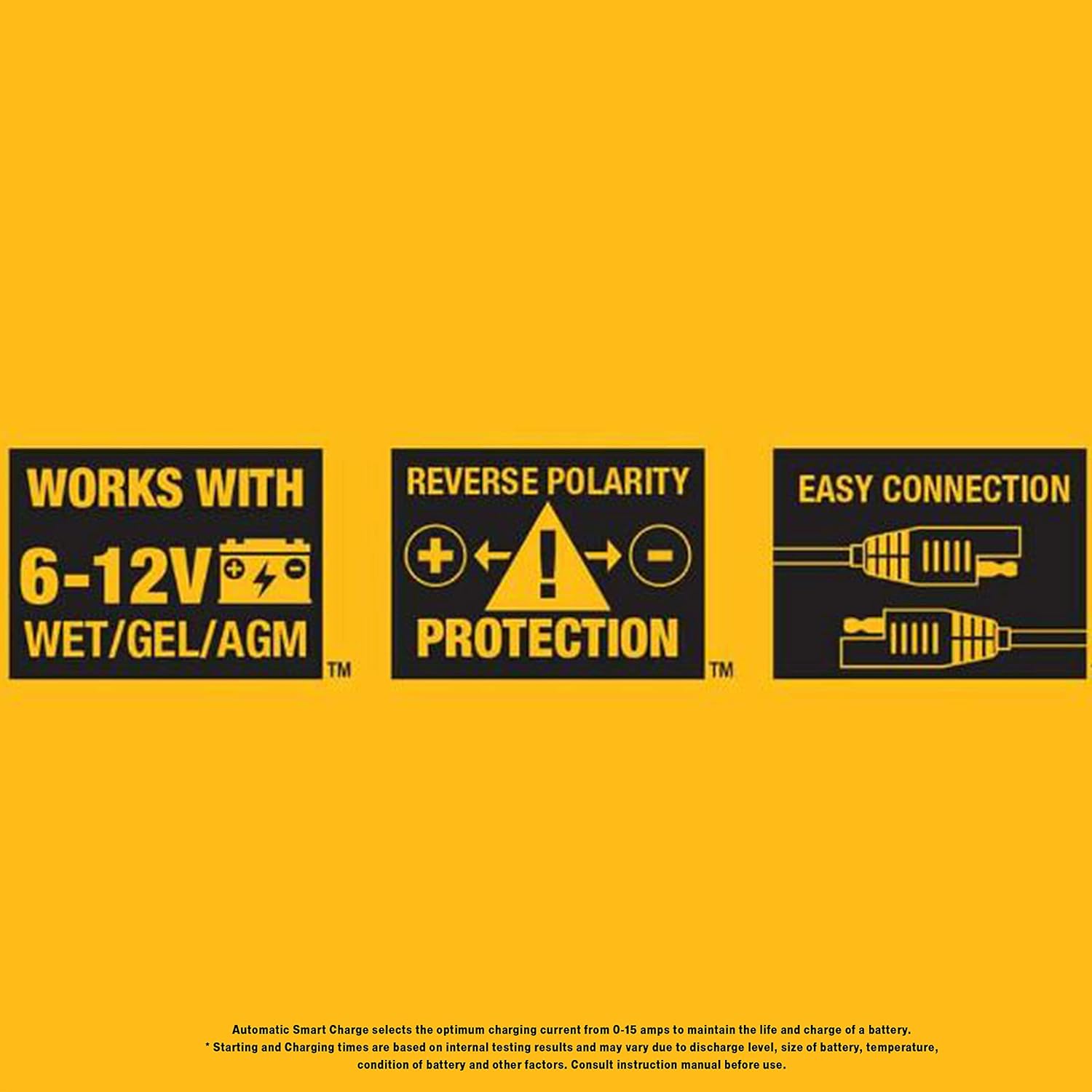 DEWALT DXAEC2 Professional 2Amp Automotive Battery Charger and