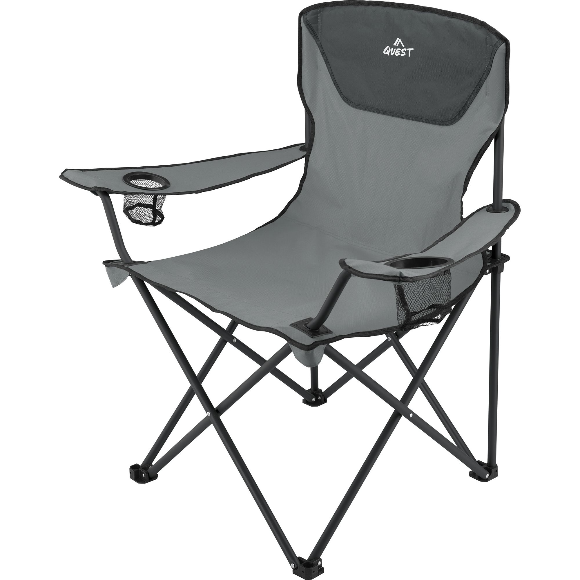 Quest Oversized Folding Chair GREY EGEAD Company