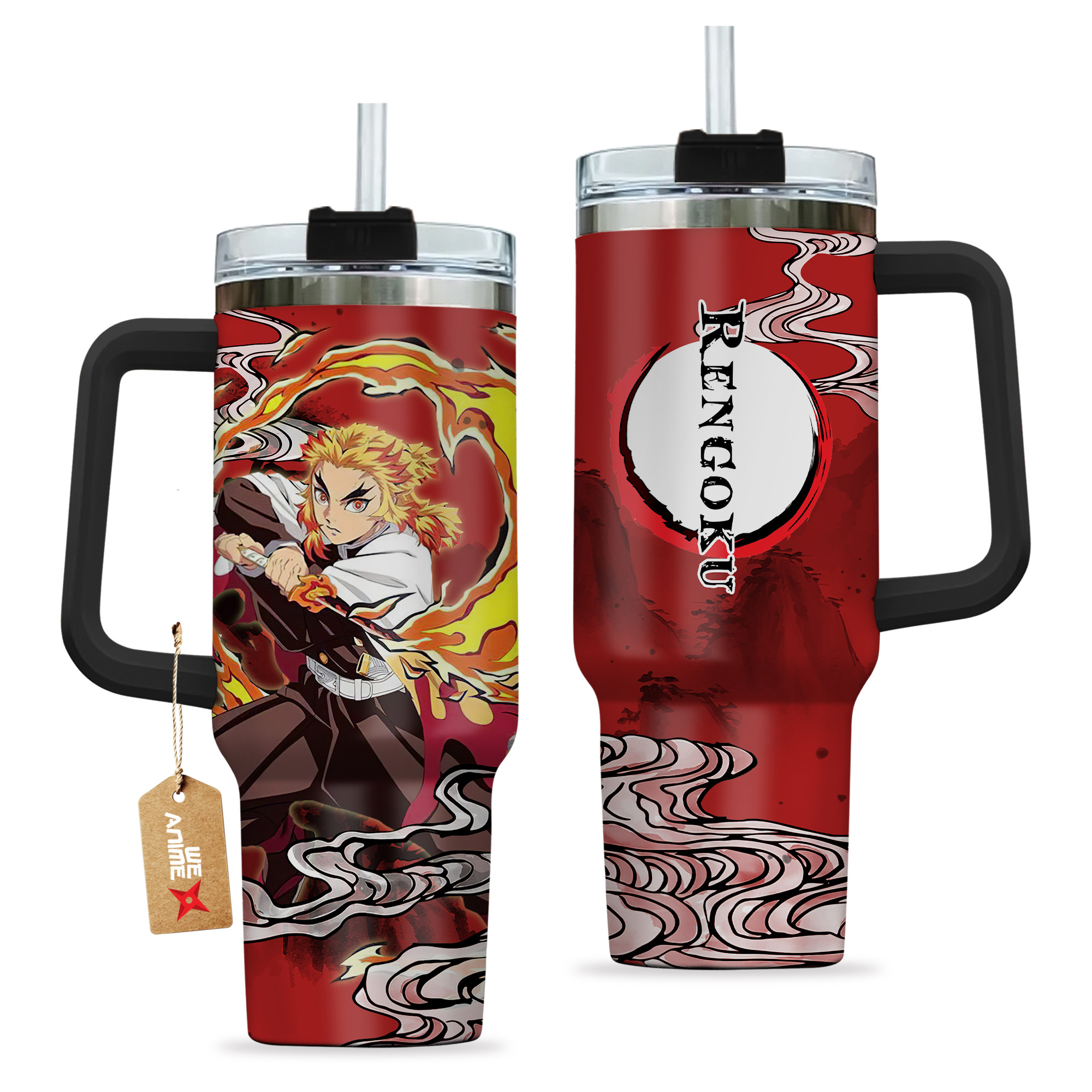 Kyojuro Rengoku 40oz Tumbler Cup Anime Cup