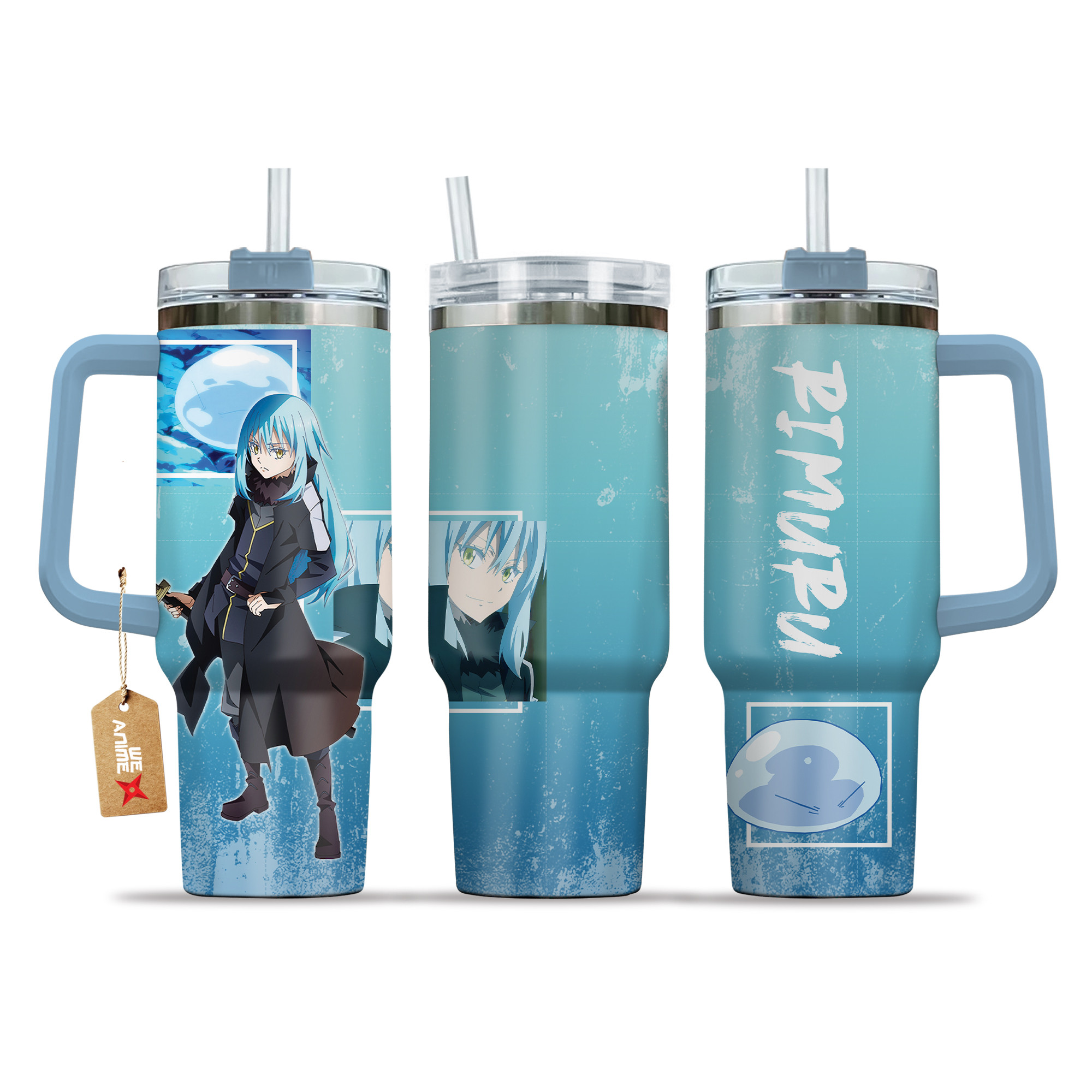 Slime Rimuru Tempest 40oz Tumbler Cup Anime Name