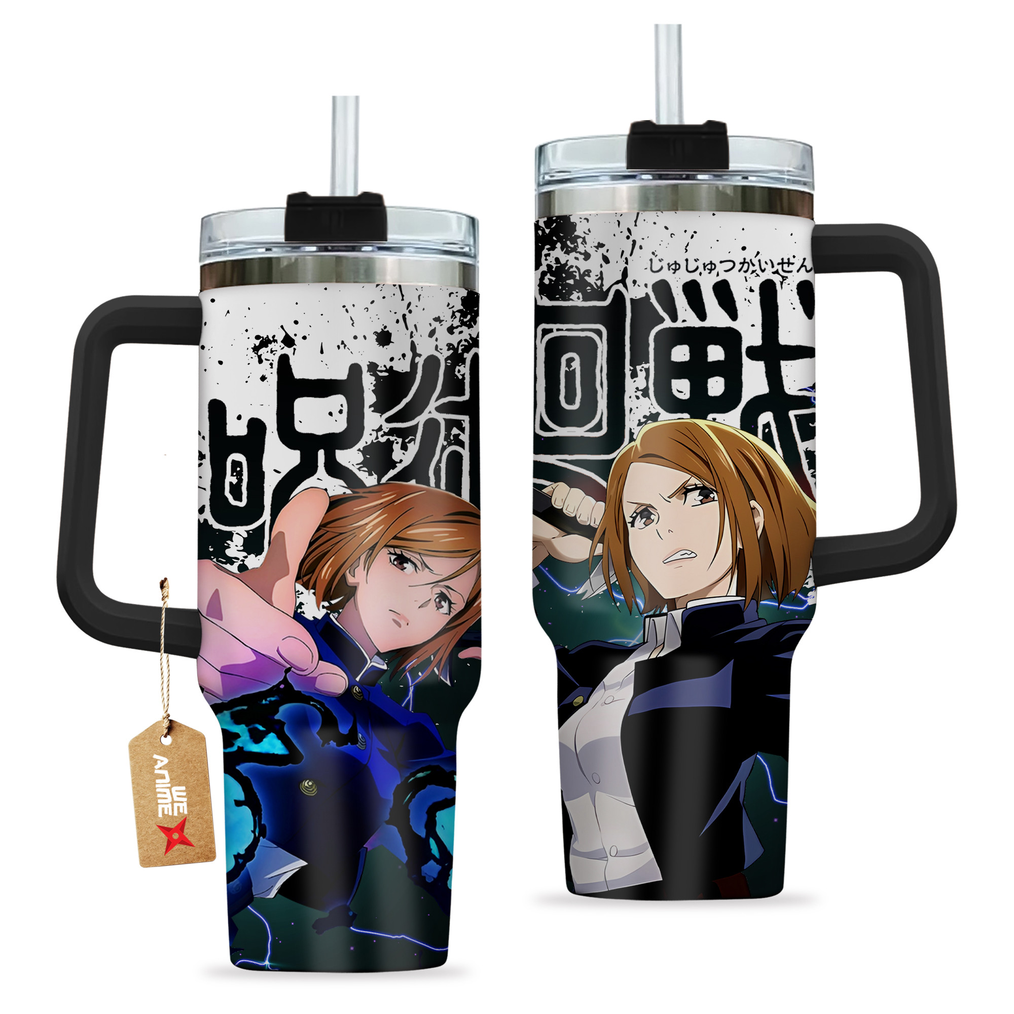 Nobara Kugisaki 40oz Tumbler Cup With Handle Anime Cup