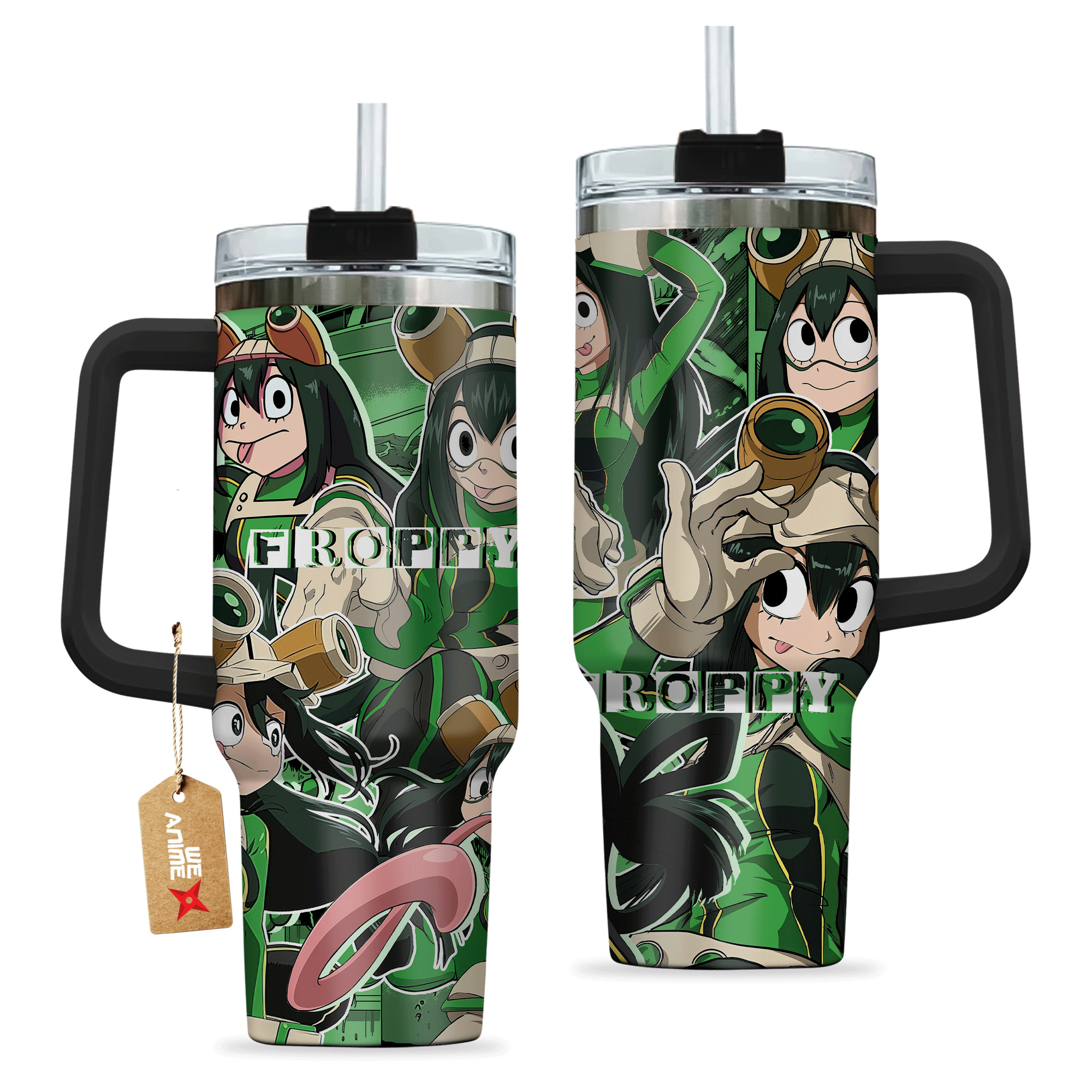 Tsuyu Asui Froppy 40oz Travel Tumbler Anime Cup