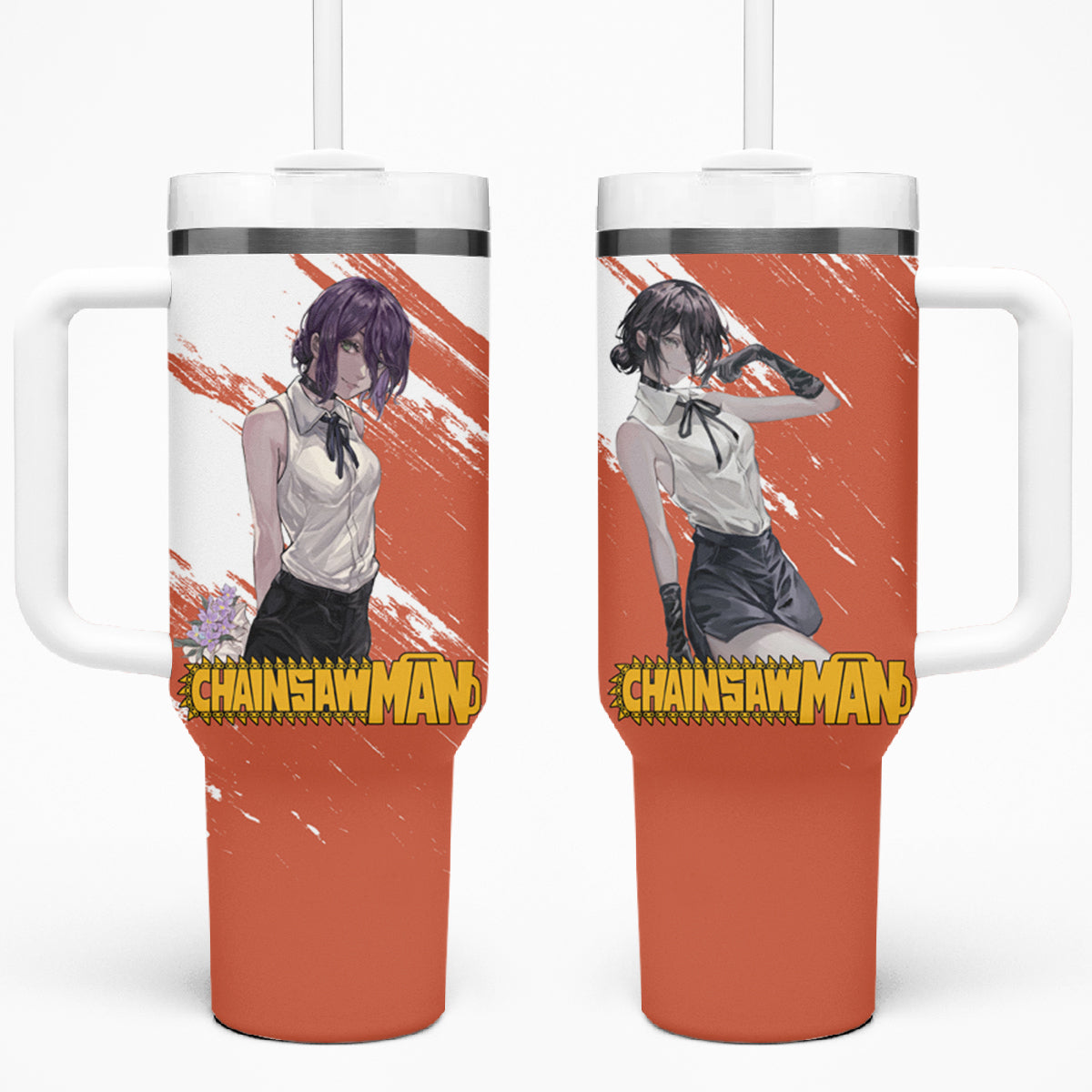 Reze 40oz Tumbler With Handle Chainsaw Man