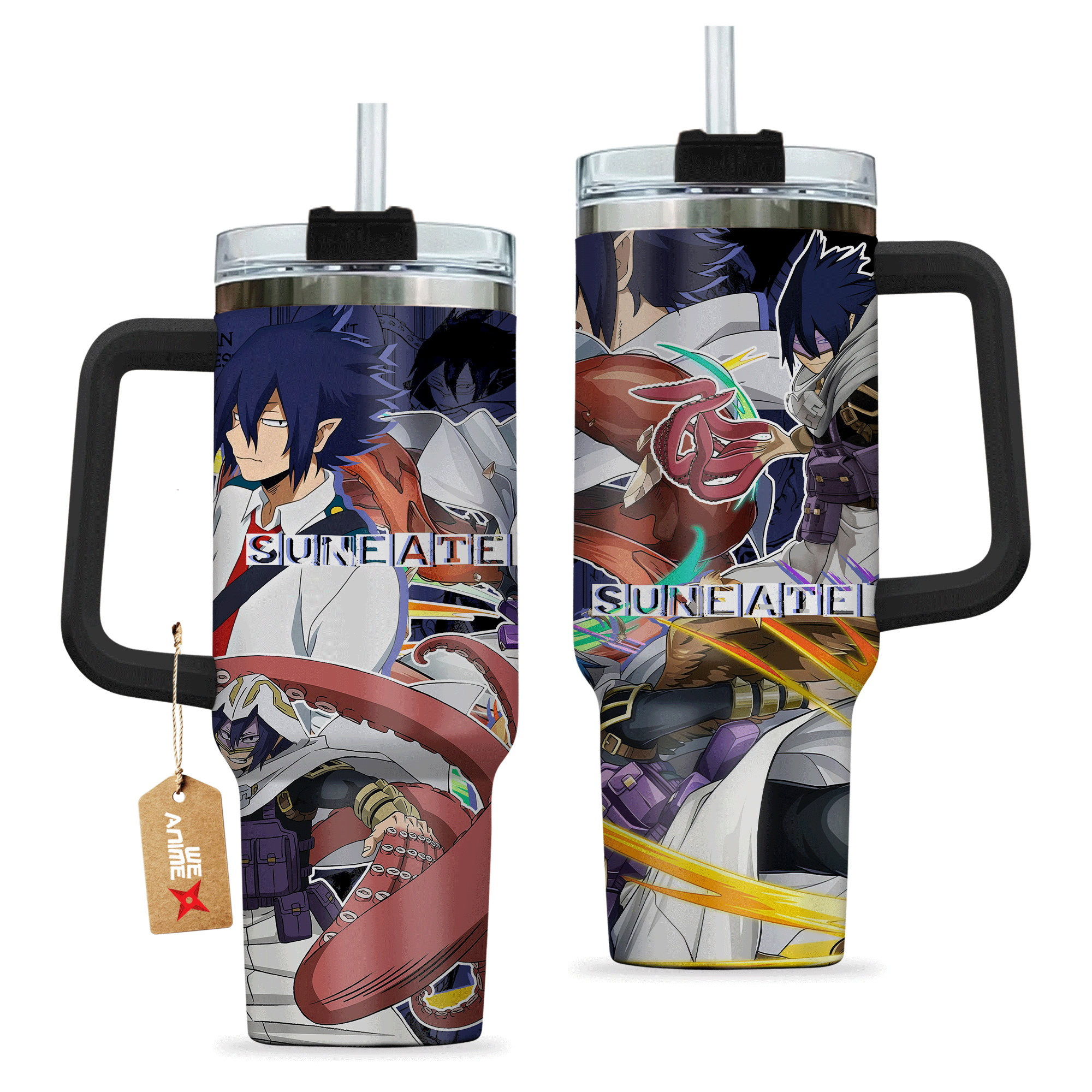 Tamaki Amajiki Suneater 40oz Tumbler Cup With Handle Anime Cup