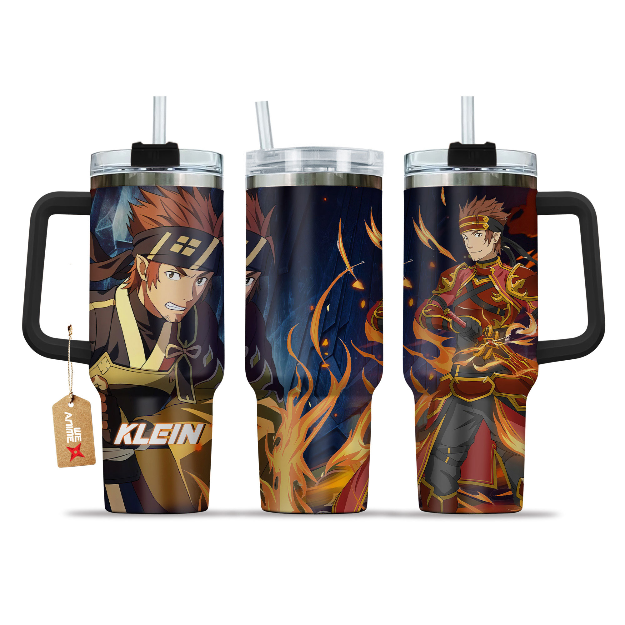 Ryoutarou Tsuboi (Klein) Anime 40oz Tumbler Cup With Handle Name
