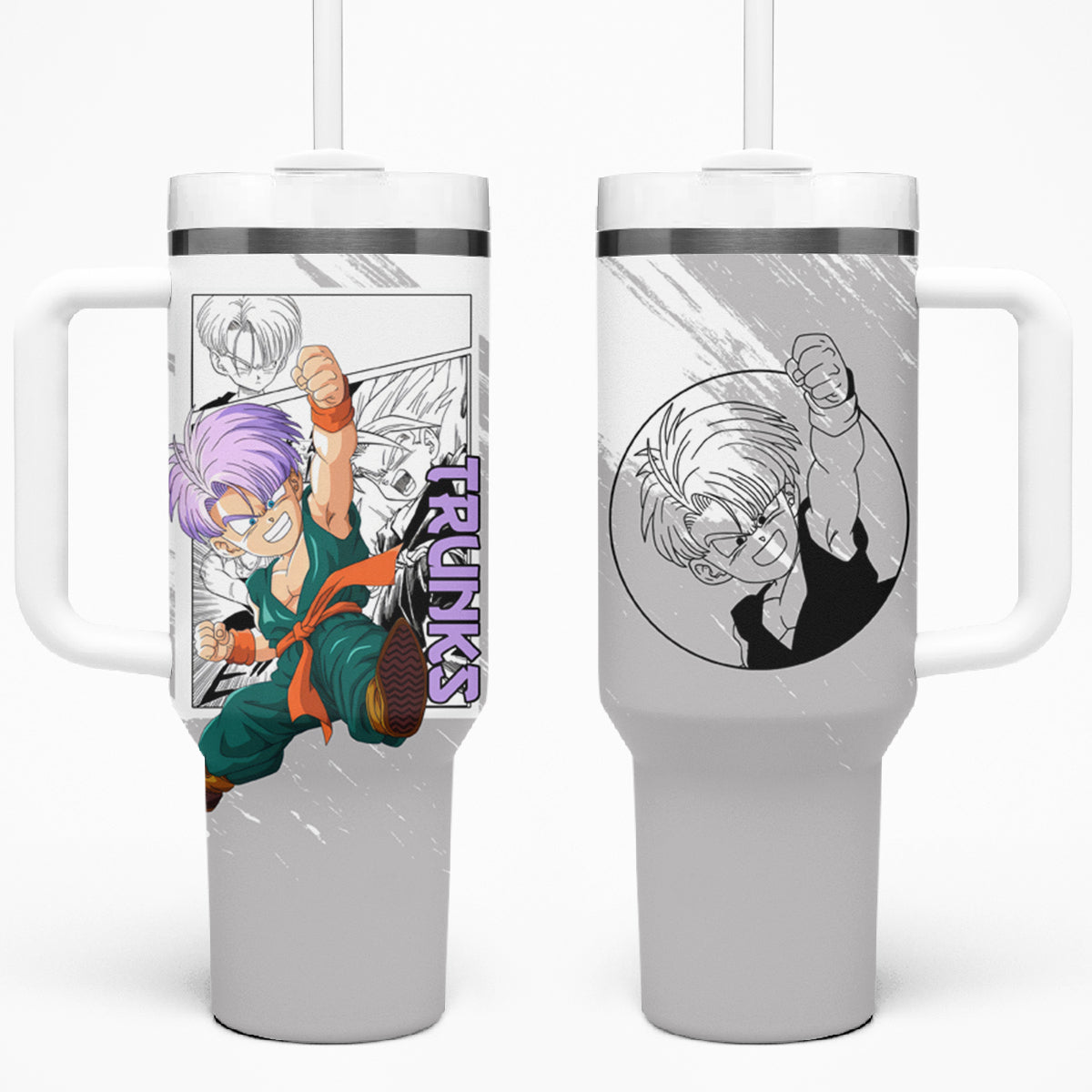 Trunks Kid 40oz Tumbler With Handle Dragon Ball
