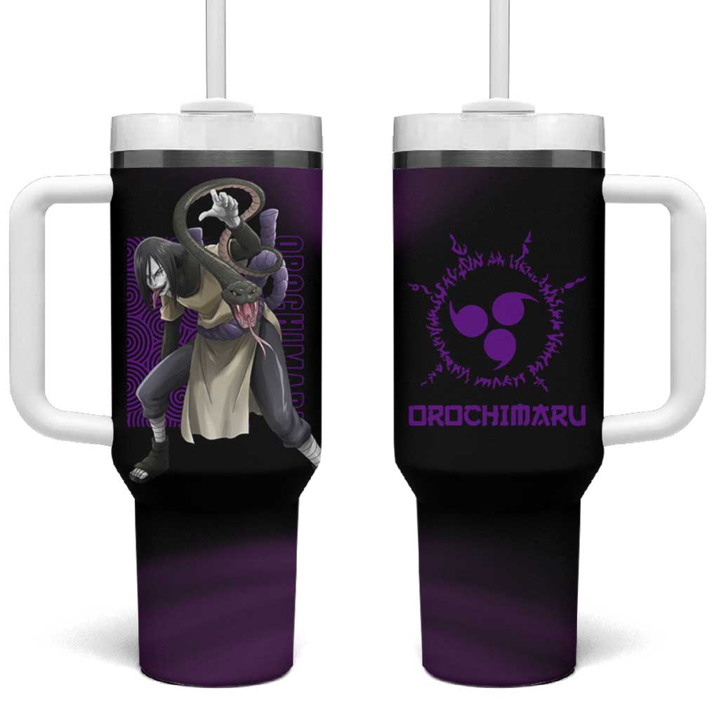 Orochimaru - Naruto 40oz Tumbler With Handle Anime Style