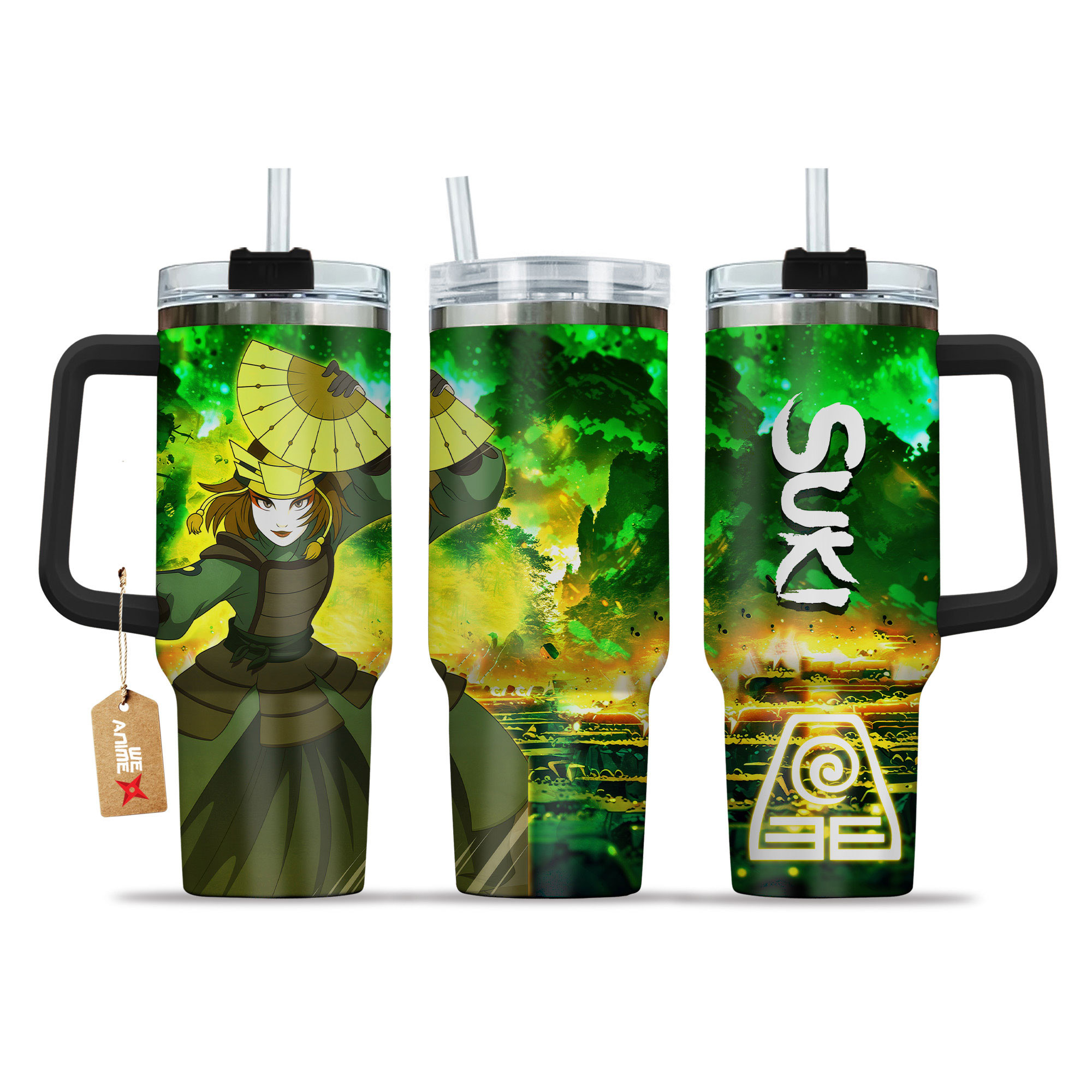 Suki 40oz Tumbler Cup With Handle