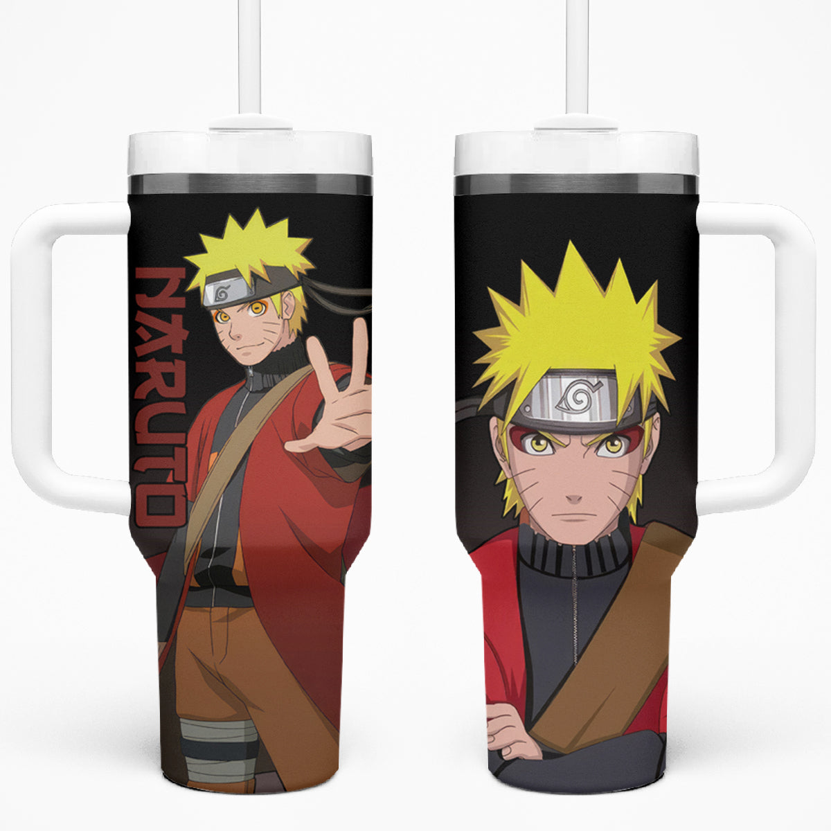 Sage 40oz Tumbler With Handle Naruto