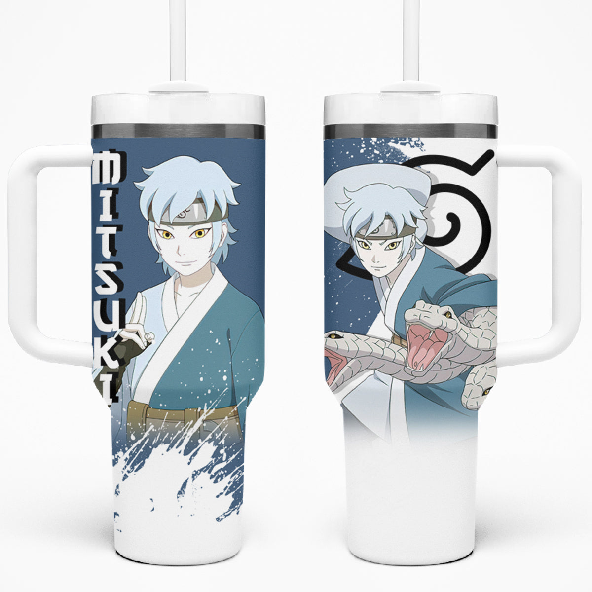 Mitsuki 40oz Tumbler With Handle Boruto