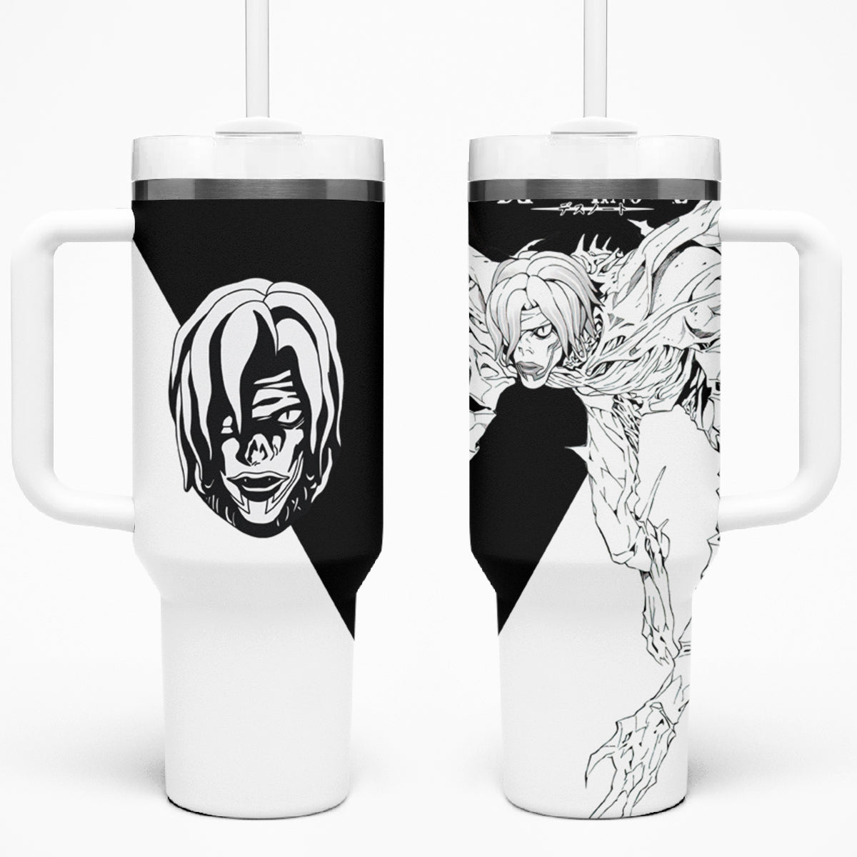 Rem 40oz Tumbler With Handle Death Note