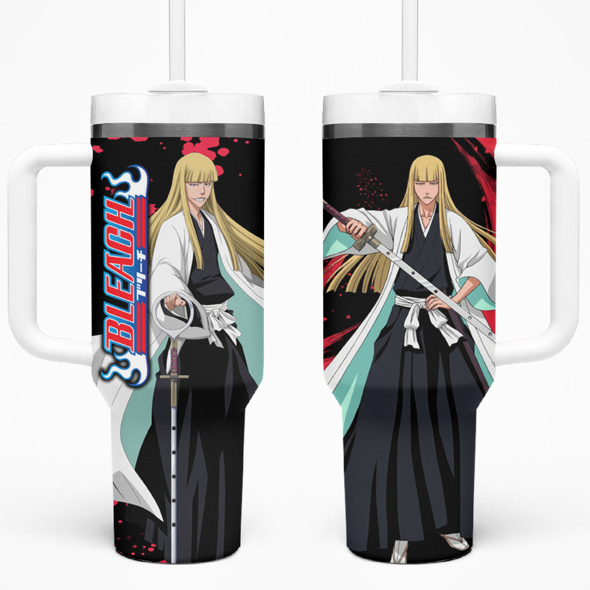 Shinji Hirako 40oz Tumbler With Handle Bleach