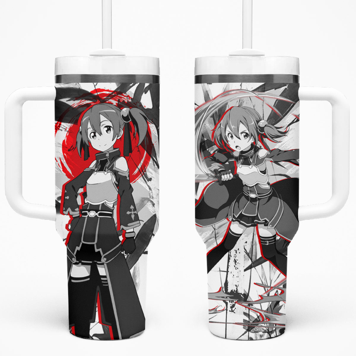 Silica 40oz Tumbler With Handle Sword Art Online