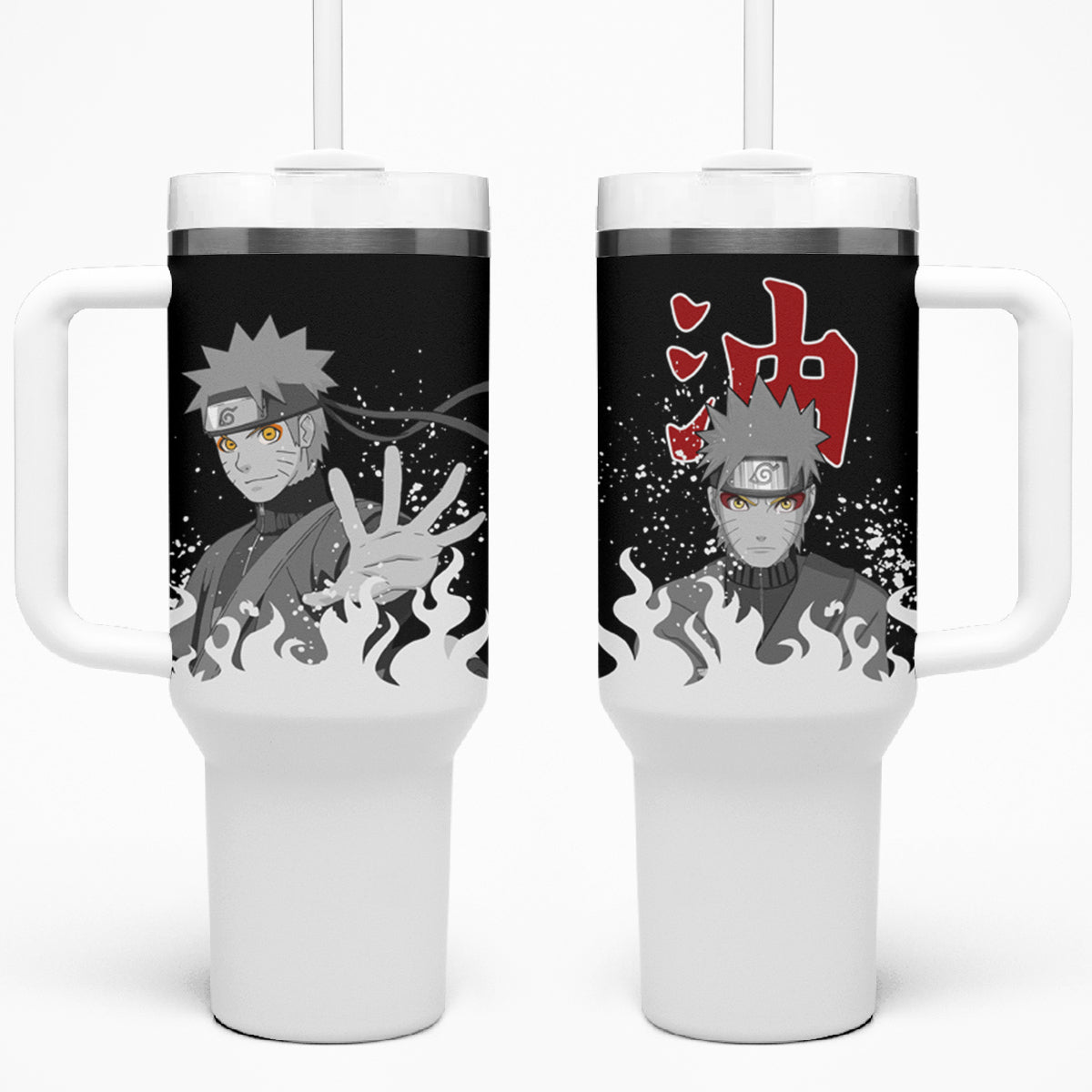 Uzumaki Sage 40oz Tumbler With Handle