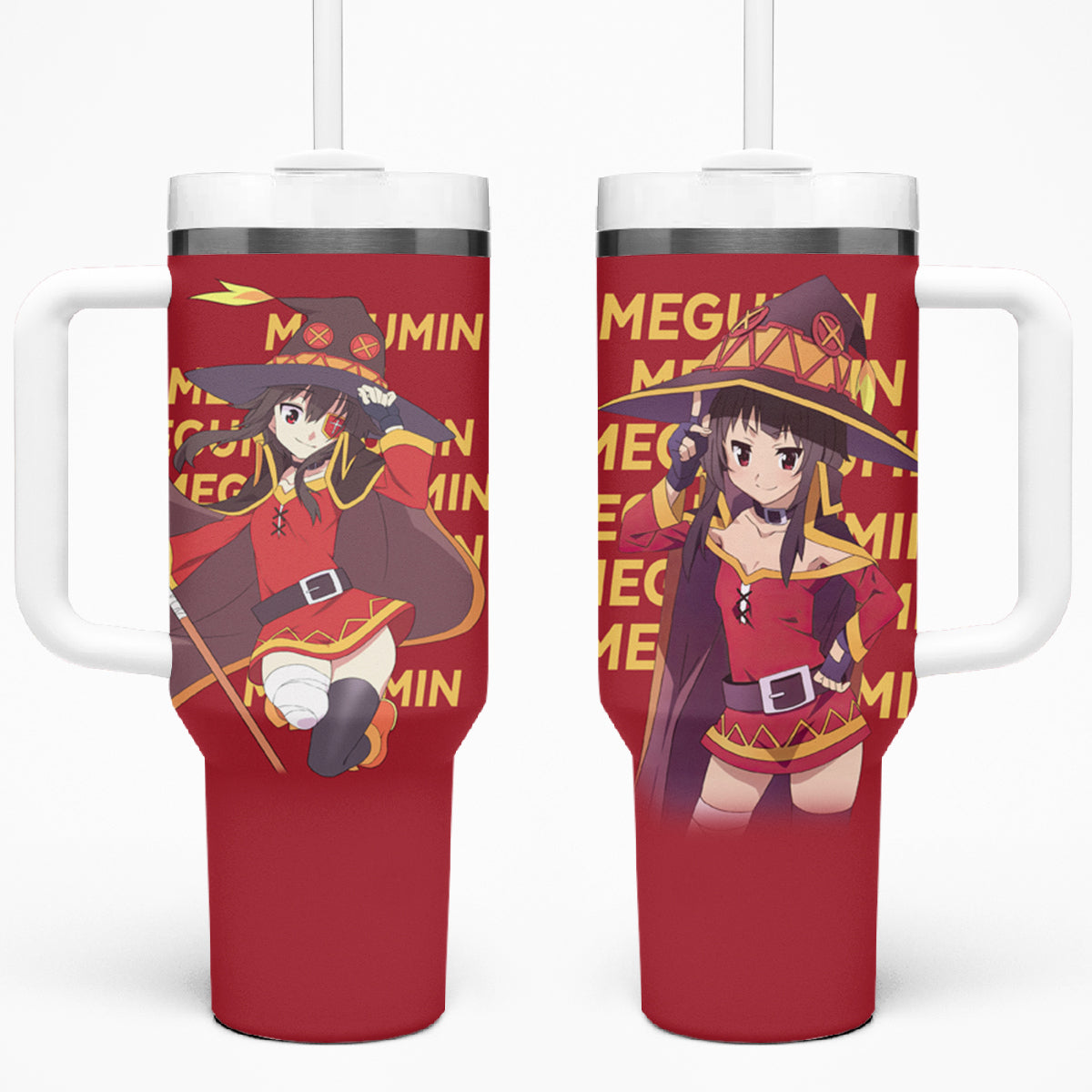 Megumin 40oz Tumbler With Handle