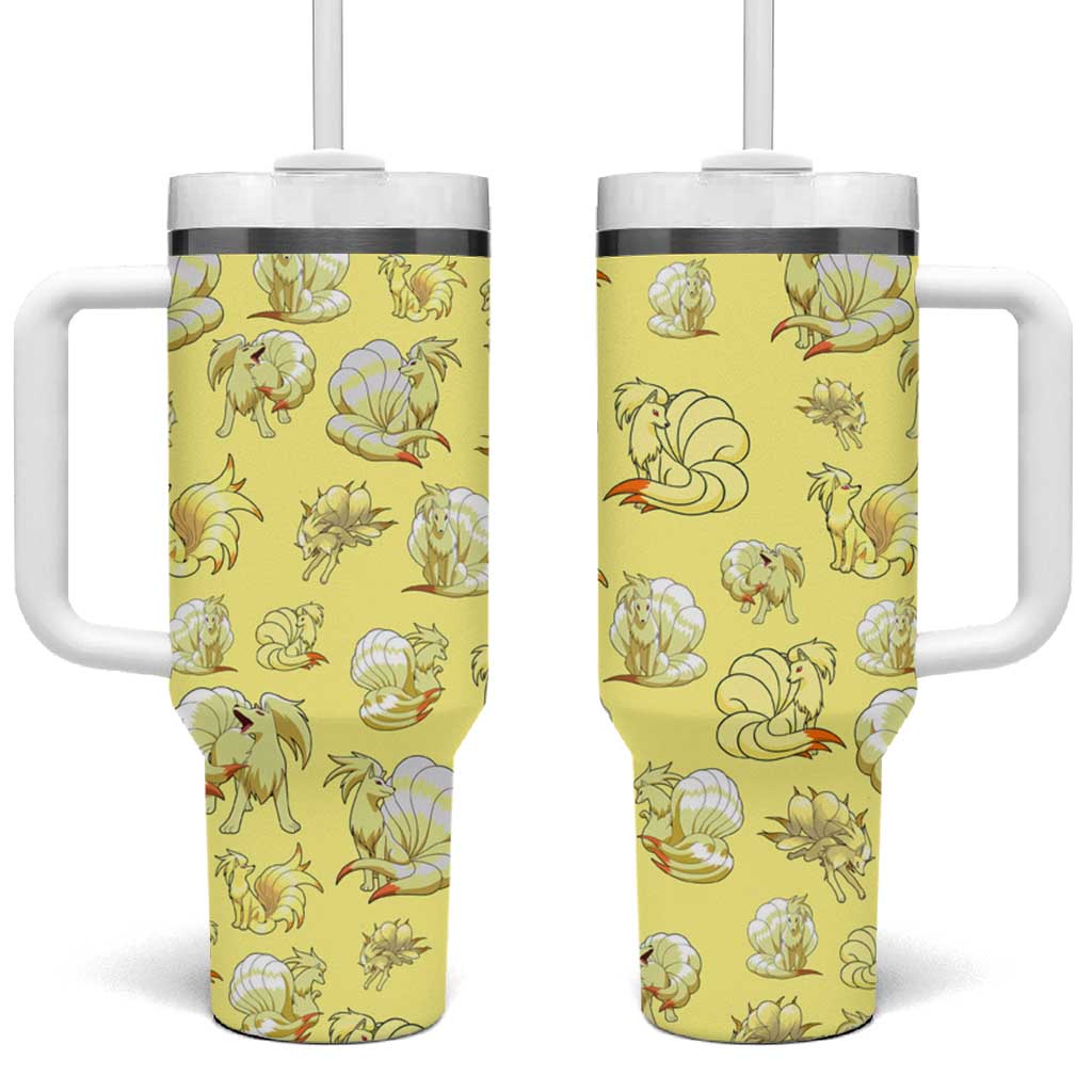 Ninetales 40oz Tumbler With Handle Pattern Style