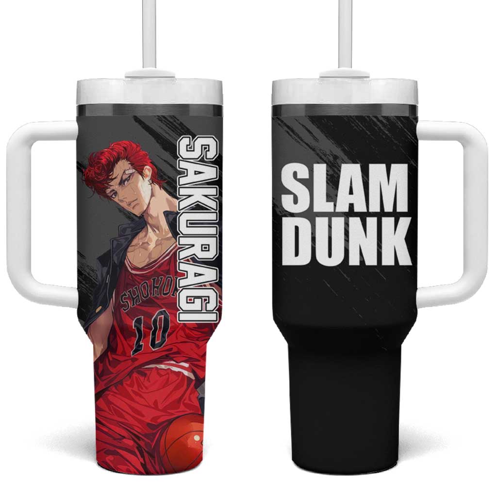 Sakuragi - Slam Dunk 40oz Tumbler With Handle Anime Style