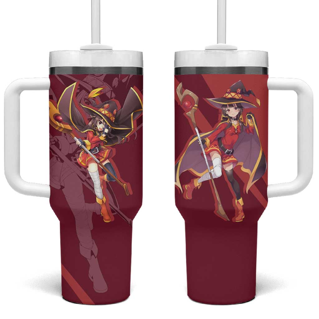 Megumin - KonoSuba 40oz Tumbler With Handle Anime Style