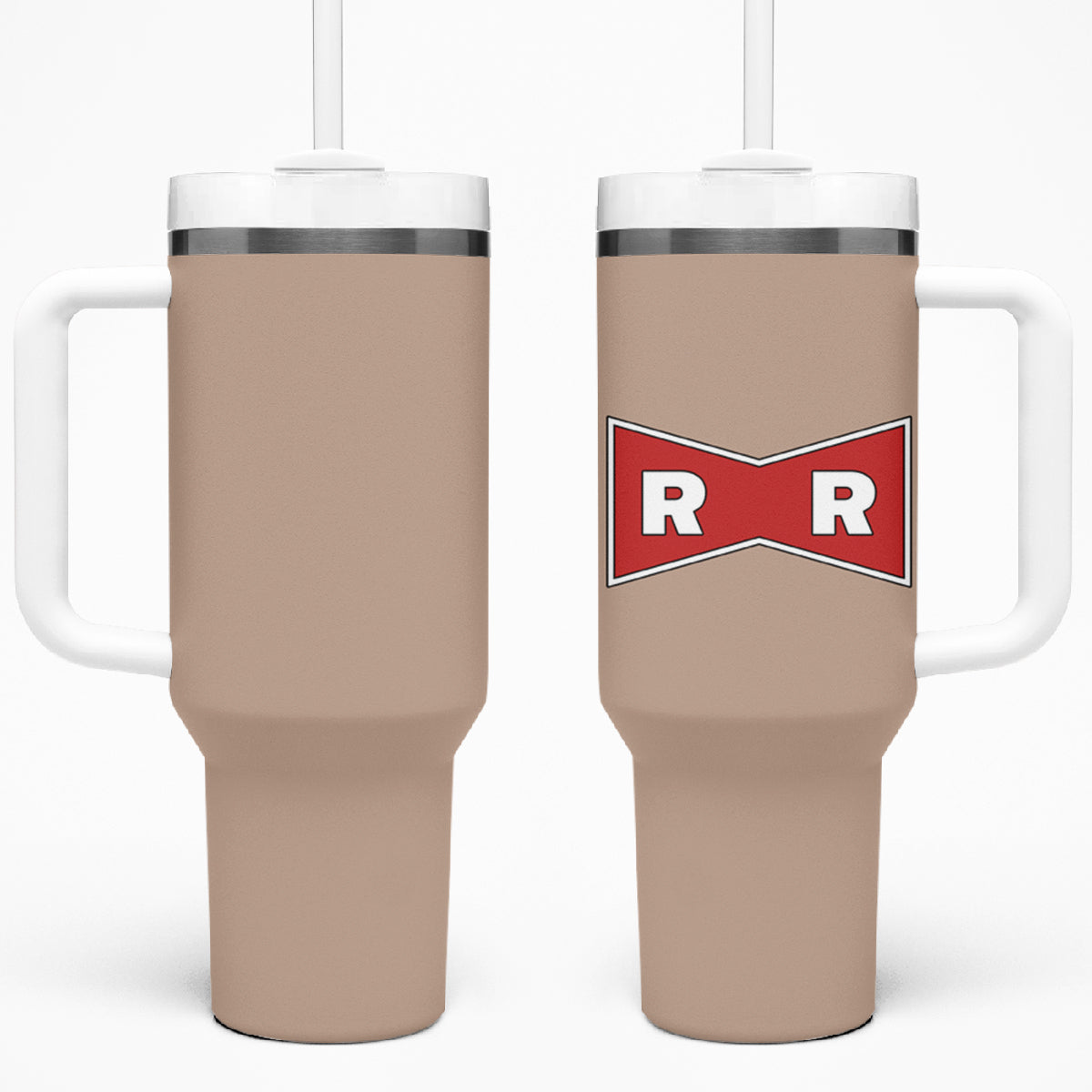 Red Ribbon Army 40oz Tumbler With Handle