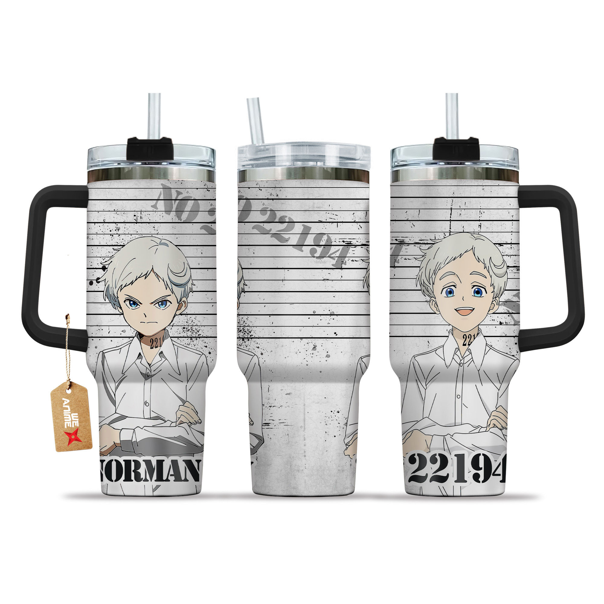 Norman 40oz Tumbler Cup With Handle
