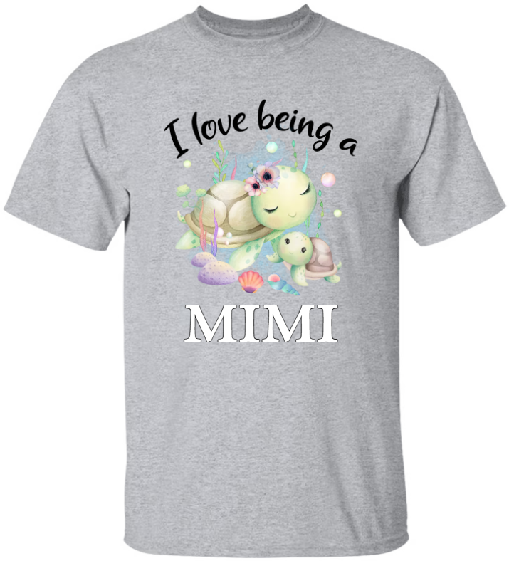 I Love Being a Mimi Cute Animals T-Shirt