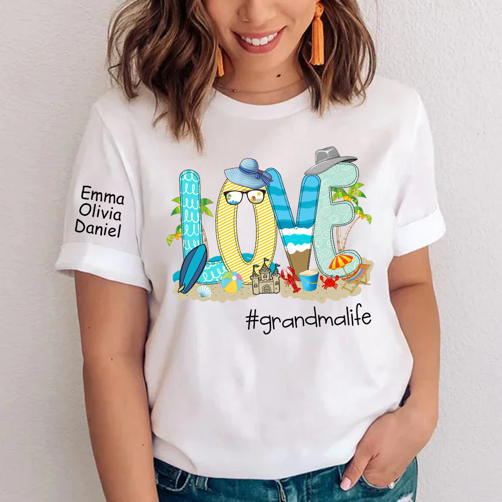 Love Summer Grandma Life, Summer Shirt, Gift For Summer TH