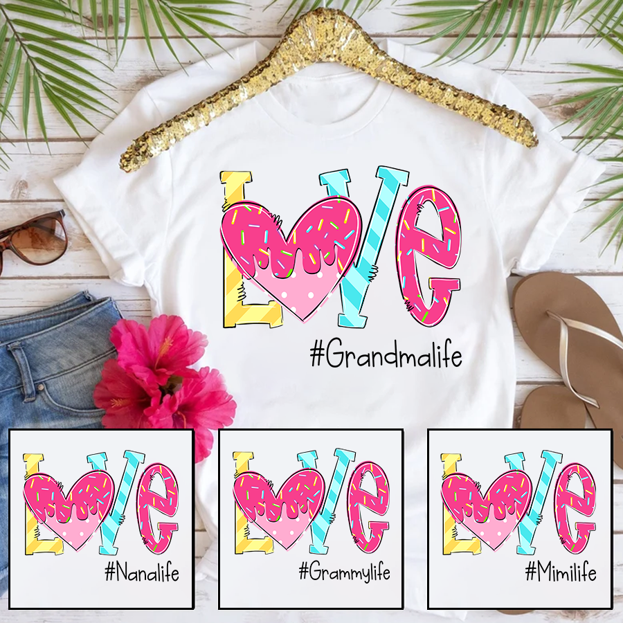 Love grandmalife Ice Cream cute summer CL01 T-Shirt
