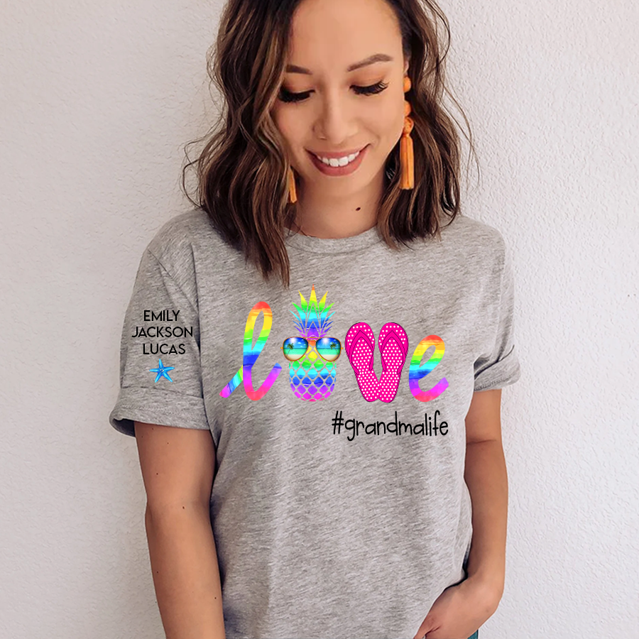 Love grandmalife summer with grandkids CL01 T-Shirt