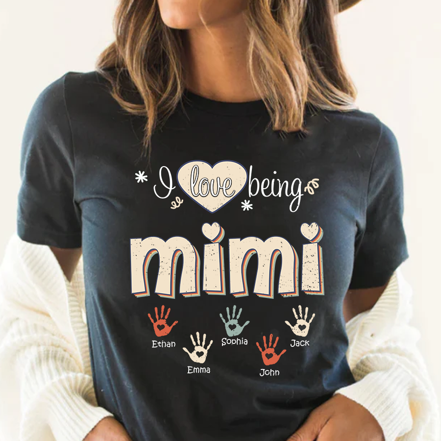 I love being Nana and kids CL01 T-Shirt