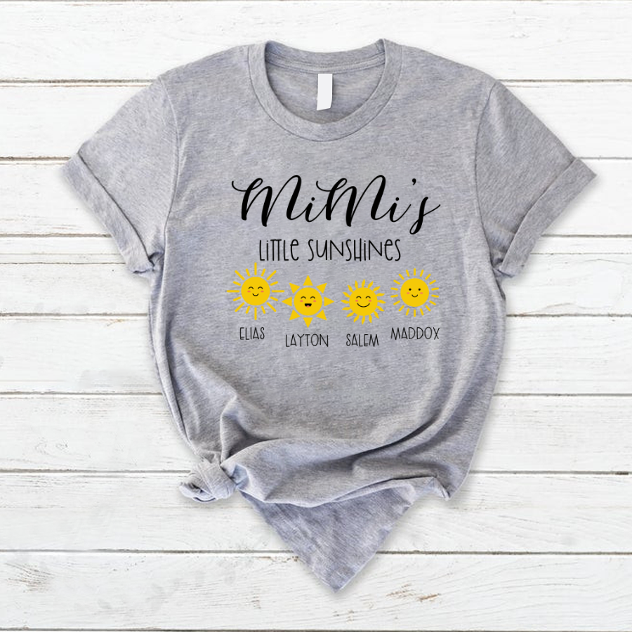 Mimi's Little Sunshines with grandkids T-Shirt