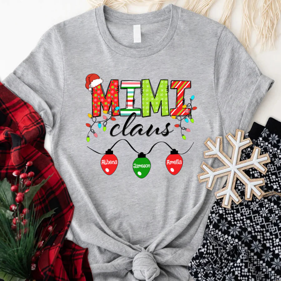 Mimi Claus And Grandkids CTH01 T-Shirt