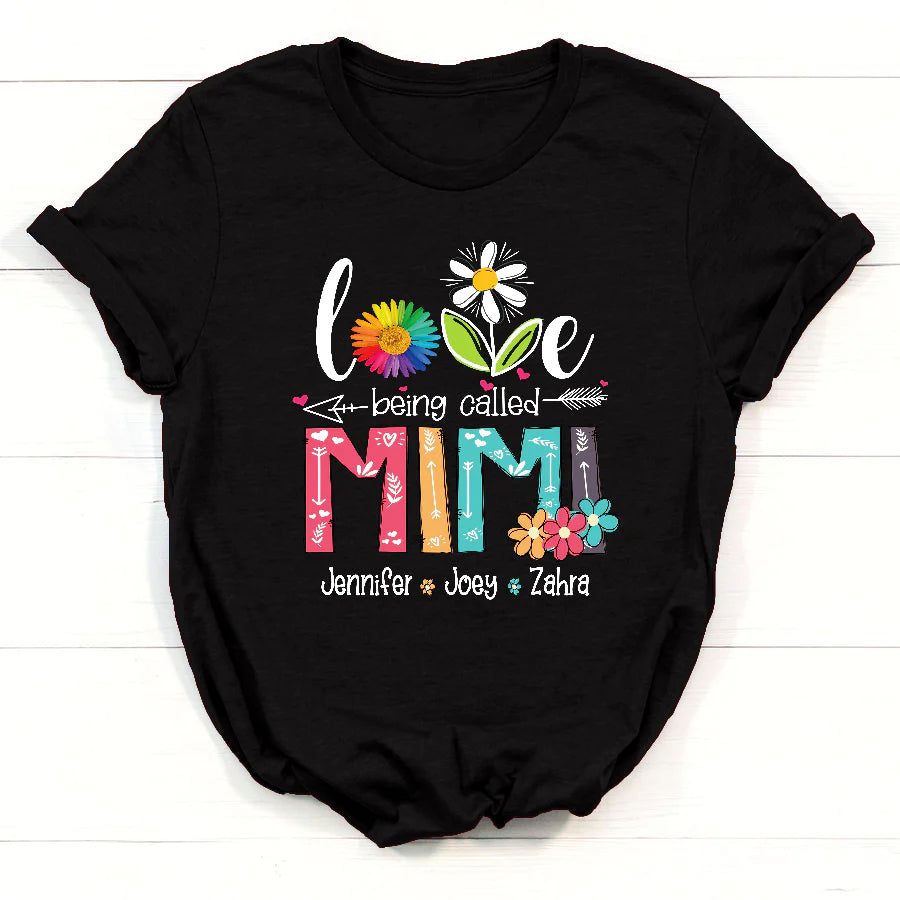 Love Being Called Mimi Daisy Flower