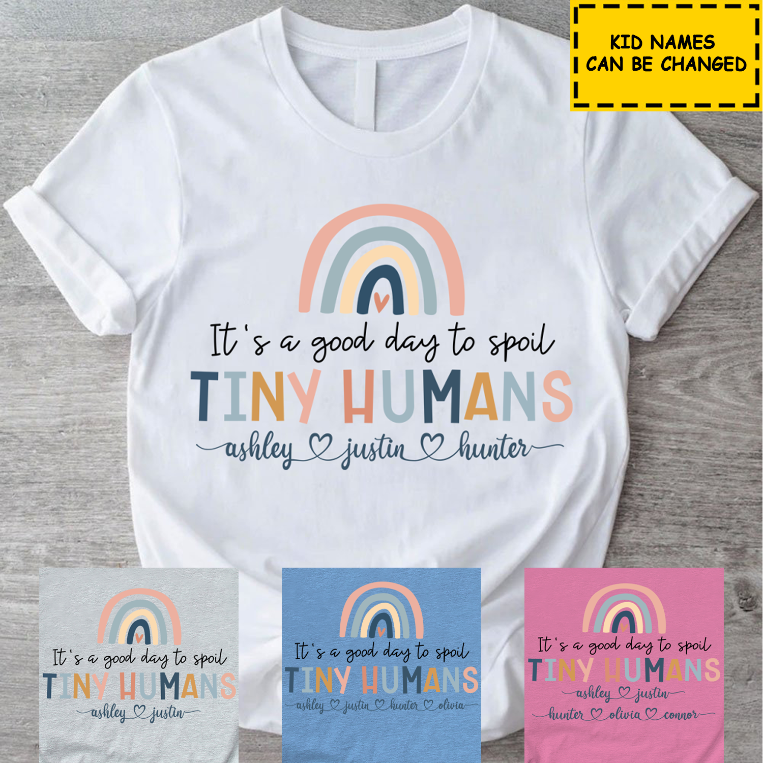 It's A Good Day To Spoil Tiny Human - Gift For Mother's Day, Personalized T-Shirt