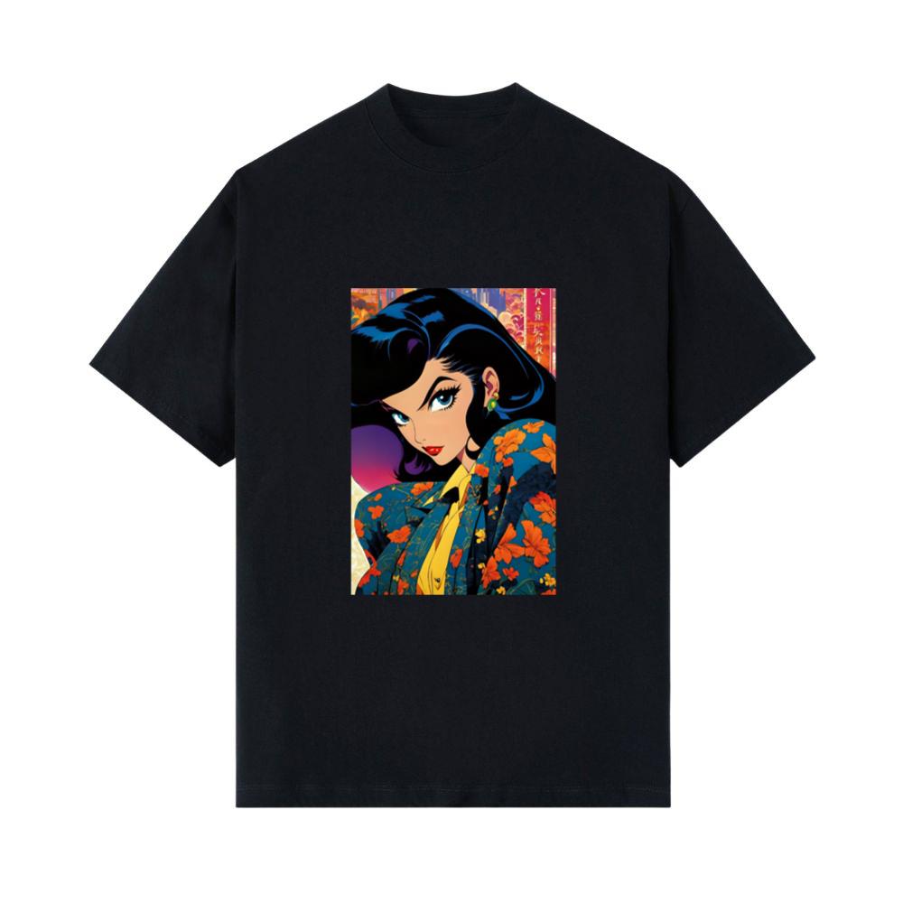 90s Anime girl T- Shirts