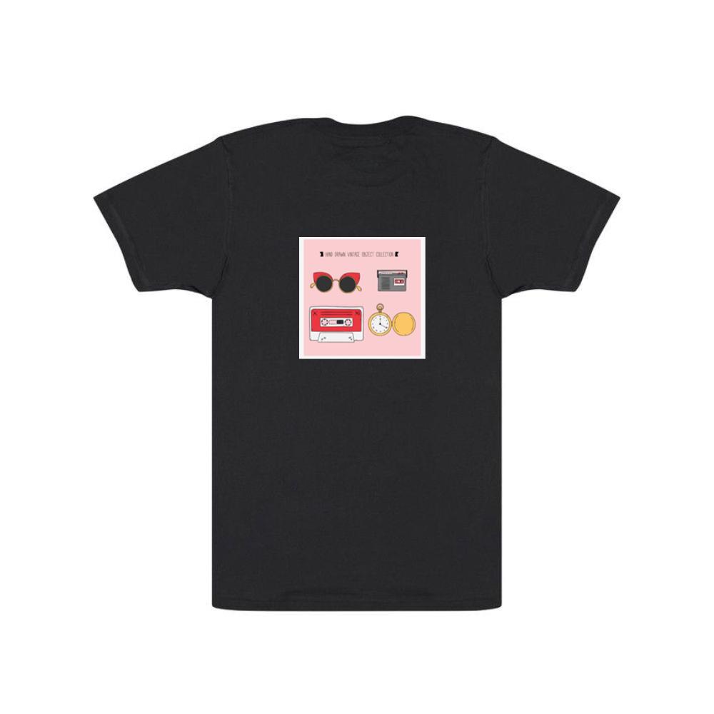 90s Objects with Hand Drawn Style T-Shirts