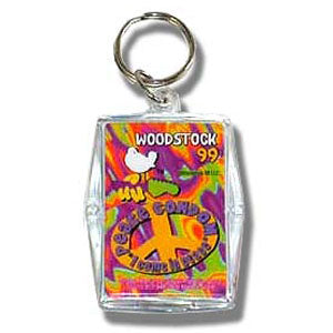 99 Come In Peace Plastic Key Chain