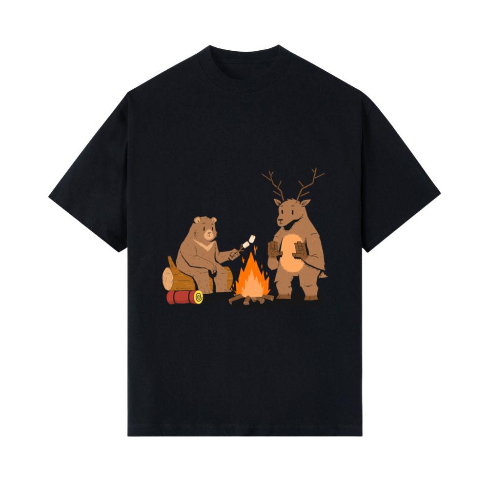 A barbecue among the jungle animals T- Shirts