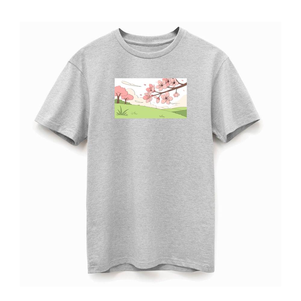 A Bloom in Green and Sky TShirts Britishtransit
