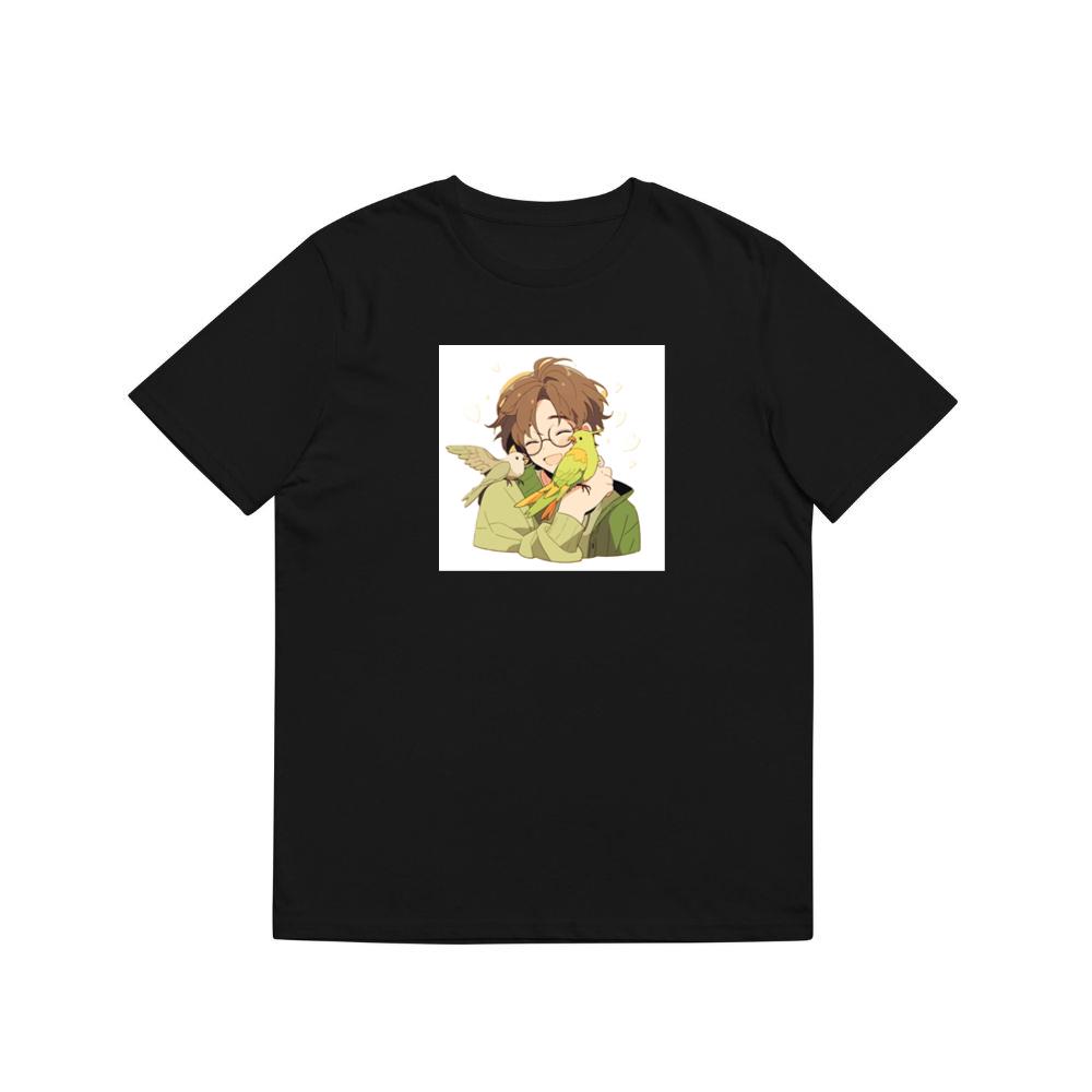A Boy and His Birds in a Warm Embrace T-Shirts