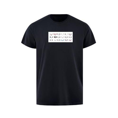 A Cartoon Face Collection of Cute and Crazy T-Shirts