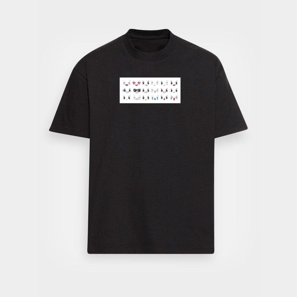 A Cartoon Face Collection of Cute and Crazy T-Shirts