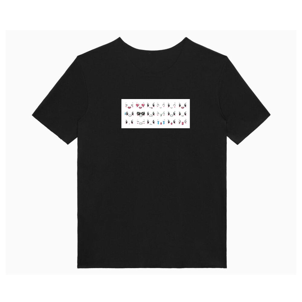 A Cartoon Face Collection of Cute and Crazy T-Shirts