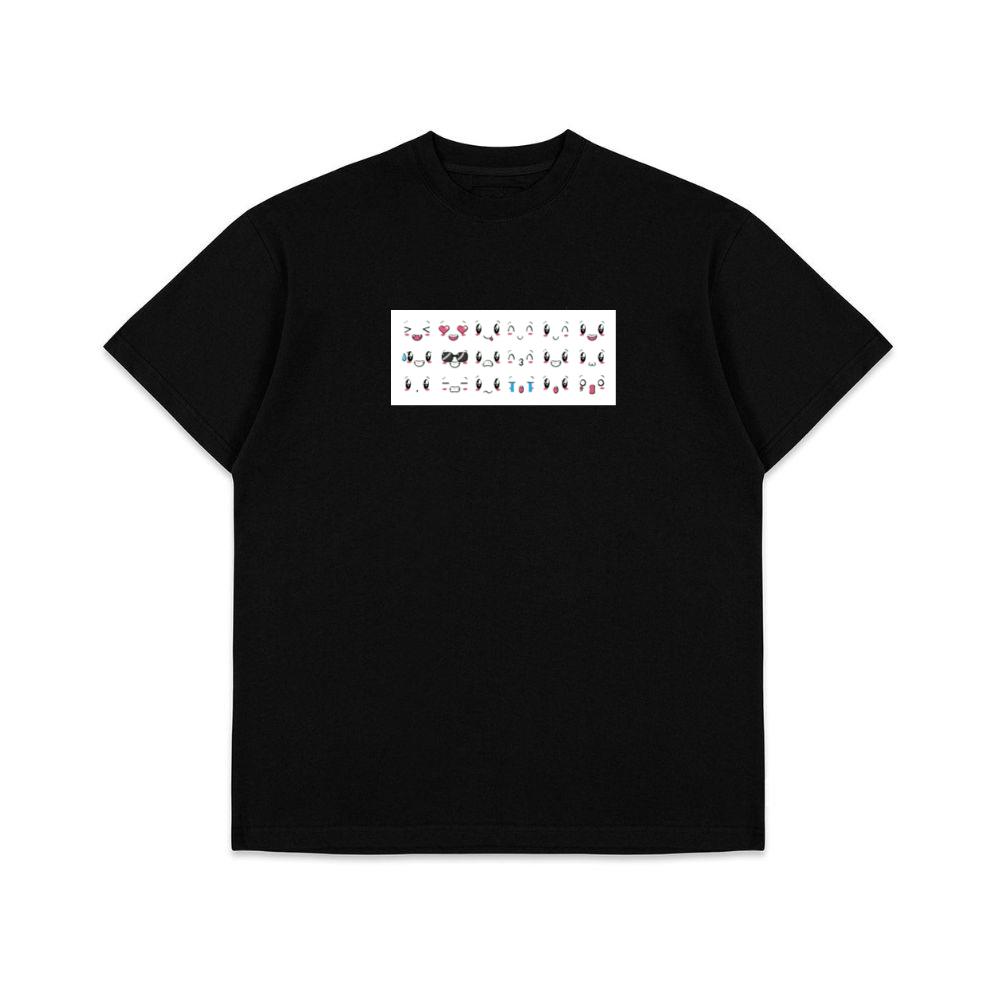 A Cartoon Face Collection of Cute and Crazy T-Shirts