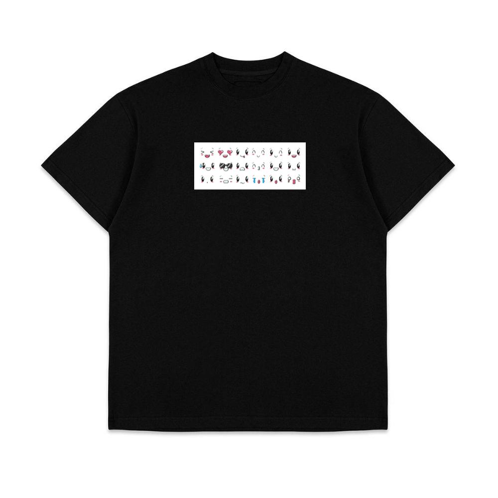 A Cartoon Face Collection of Cute and Crazy T-Shirts