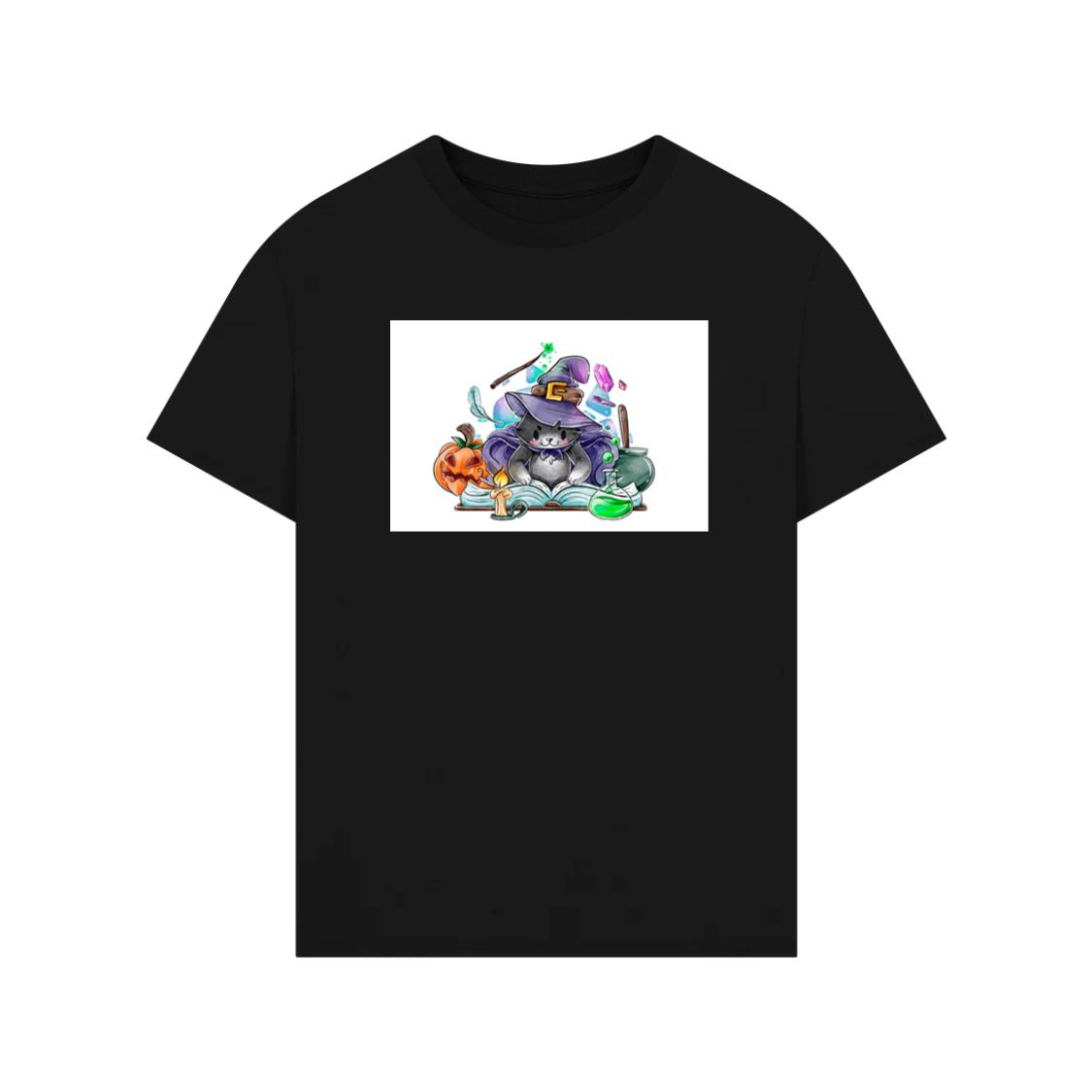 A Cat Witch's Brew of Halloween Magic T-Shirt