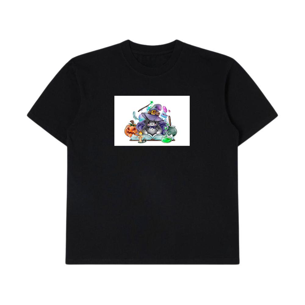 A Cat Witch's Brew of Halloween Magic T-Shirts