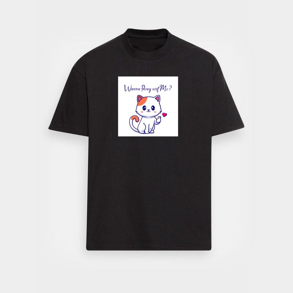 A Cat's Adorable Appeal for Fun and Games T-Shirts