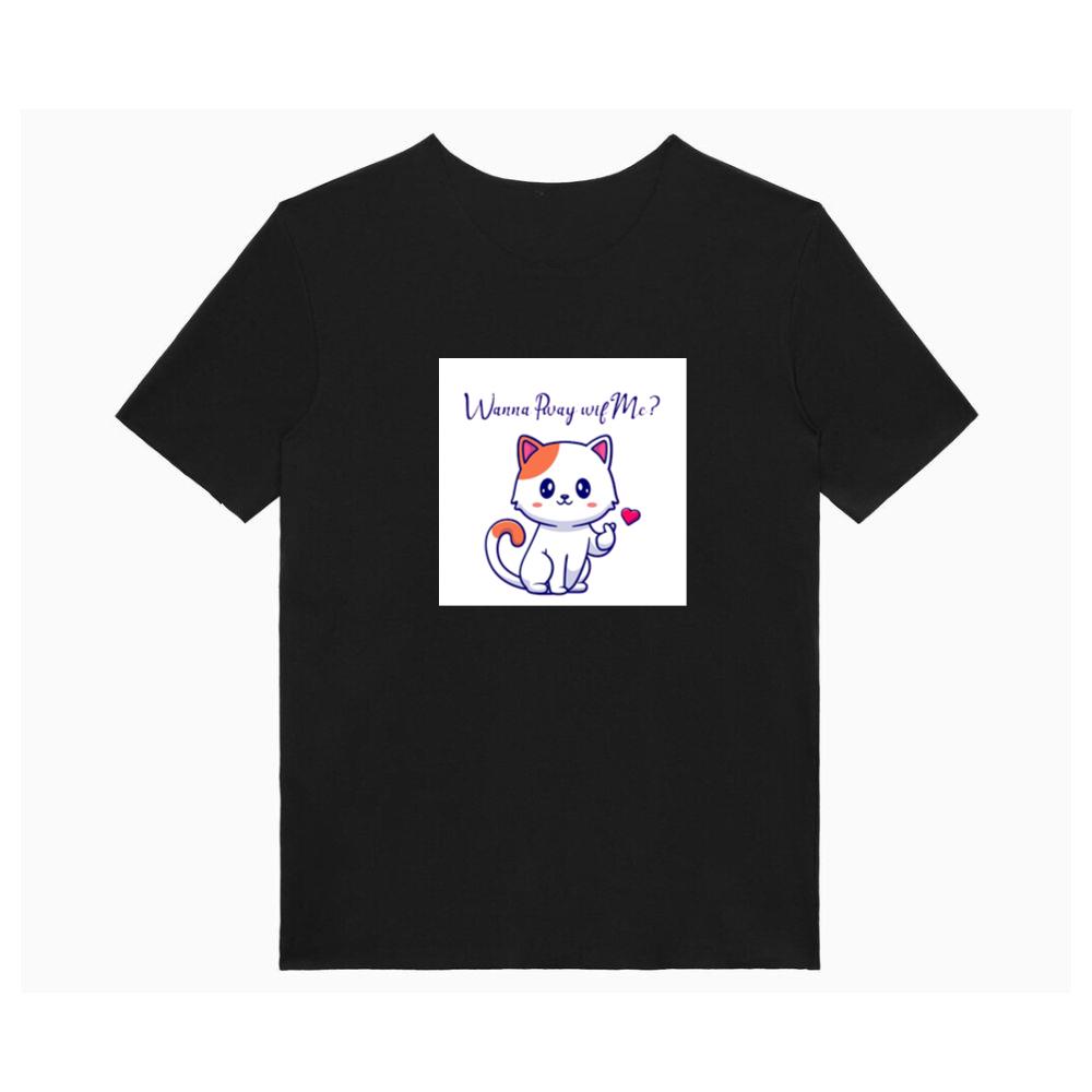 A Cat's Adorable Appeal for Fun and Games T-Shirts