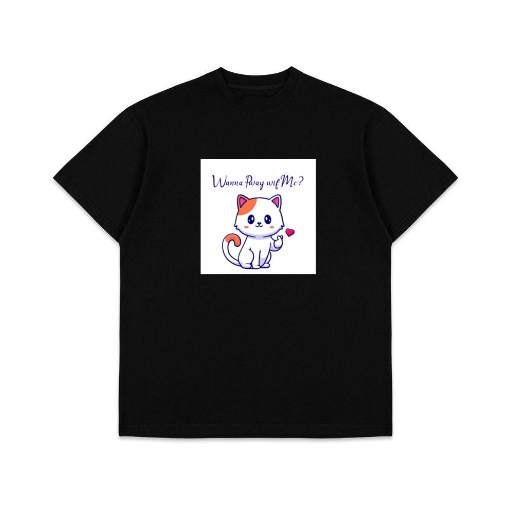 A Cat's Adorable Appeal for Fun and Games T-Shirts